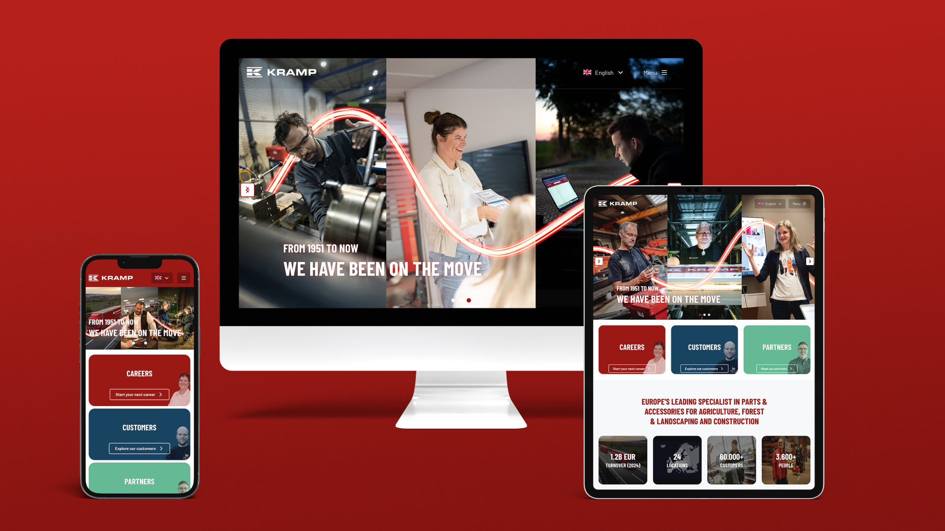 Kramp — Corporate Website